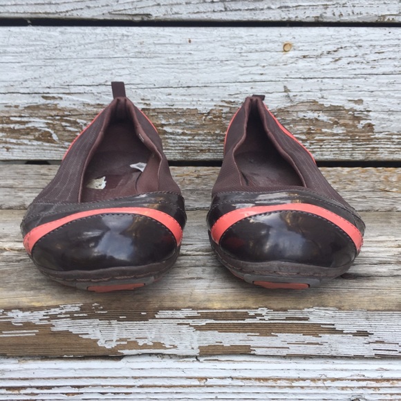 PUMA pink & brown comfort flats - Picture 4 of 6